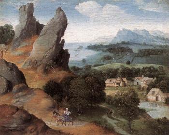 讓 巴蒂斯特 約瑟夫 珮特 Landscape With The Flight Into Egypt 讓 巴蒂斯特 約瑟夫 珮特 Landscape With The Flight Into Egypt